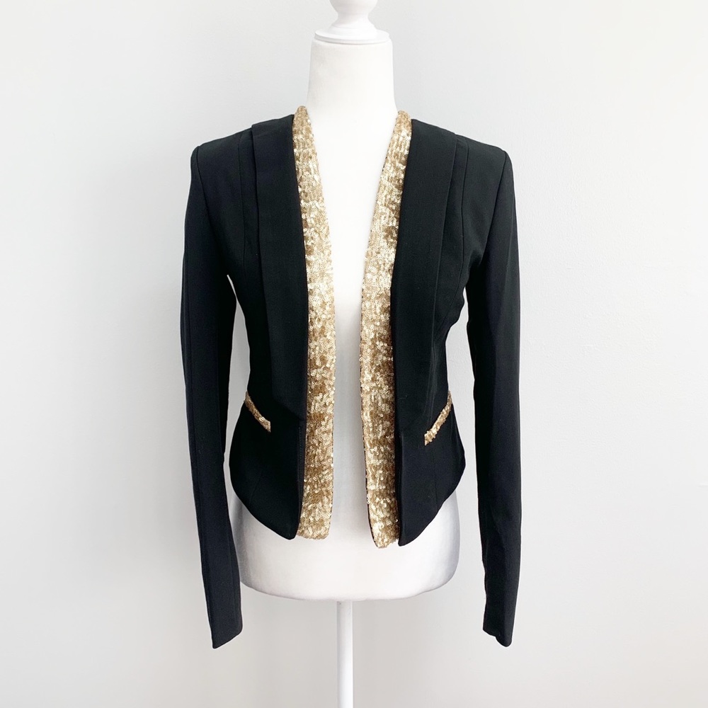 DmBm Sequin Detail Blazer Sz XS